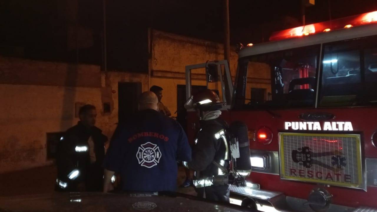 Un calefón tomó fuego y llamaron a los Bomberos