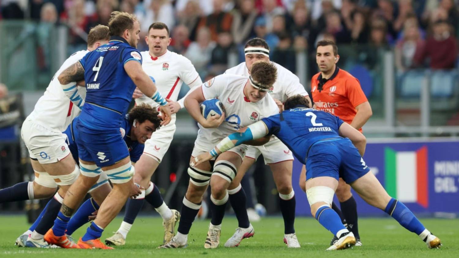 Seis Naciones: La Italia de Quesada hace historia y vence a Inglaterra en Roma