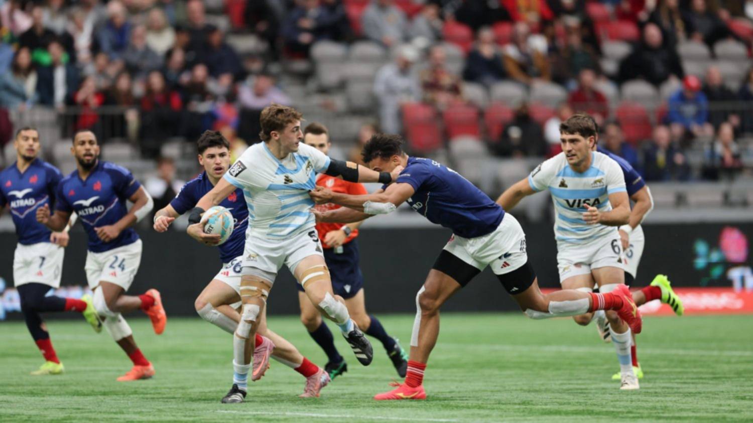 Los Pumas 7s concretaron una buena despedida de Vancouver