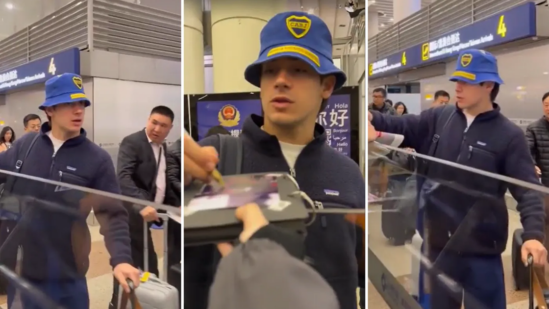 Colapinto ya está en China, a la espera de otro Gran Premio: horarios y días de la próxima carrera