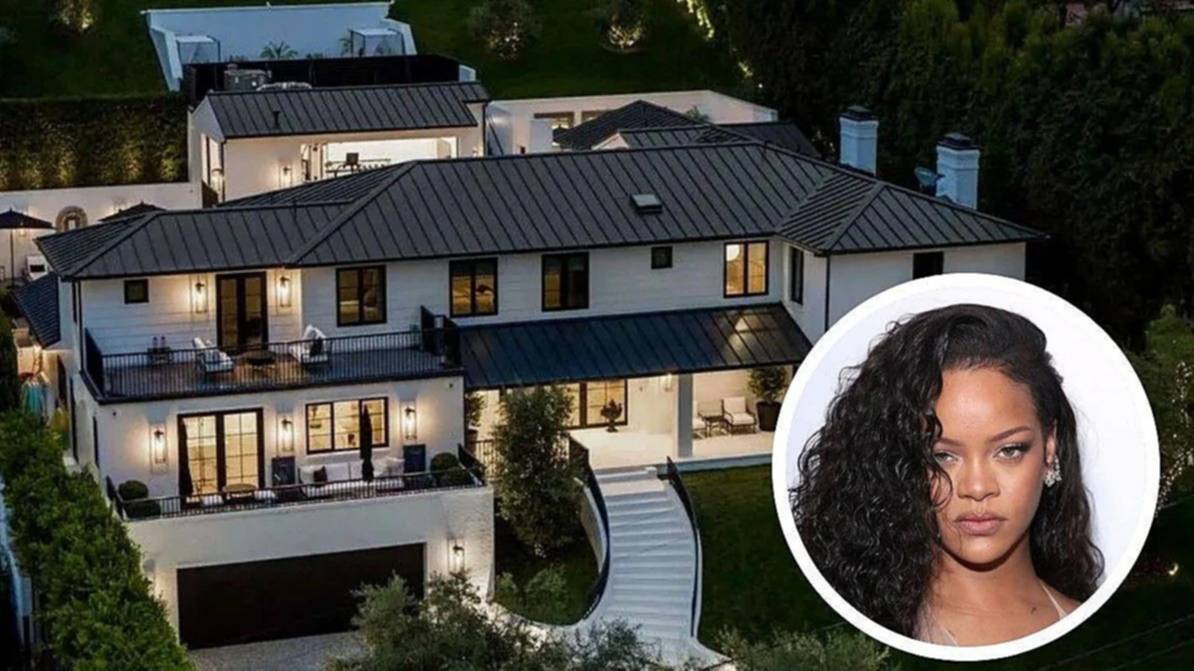 Tirotearon la casa de Rihanna en Beverly Hills: una mujer fue detenida