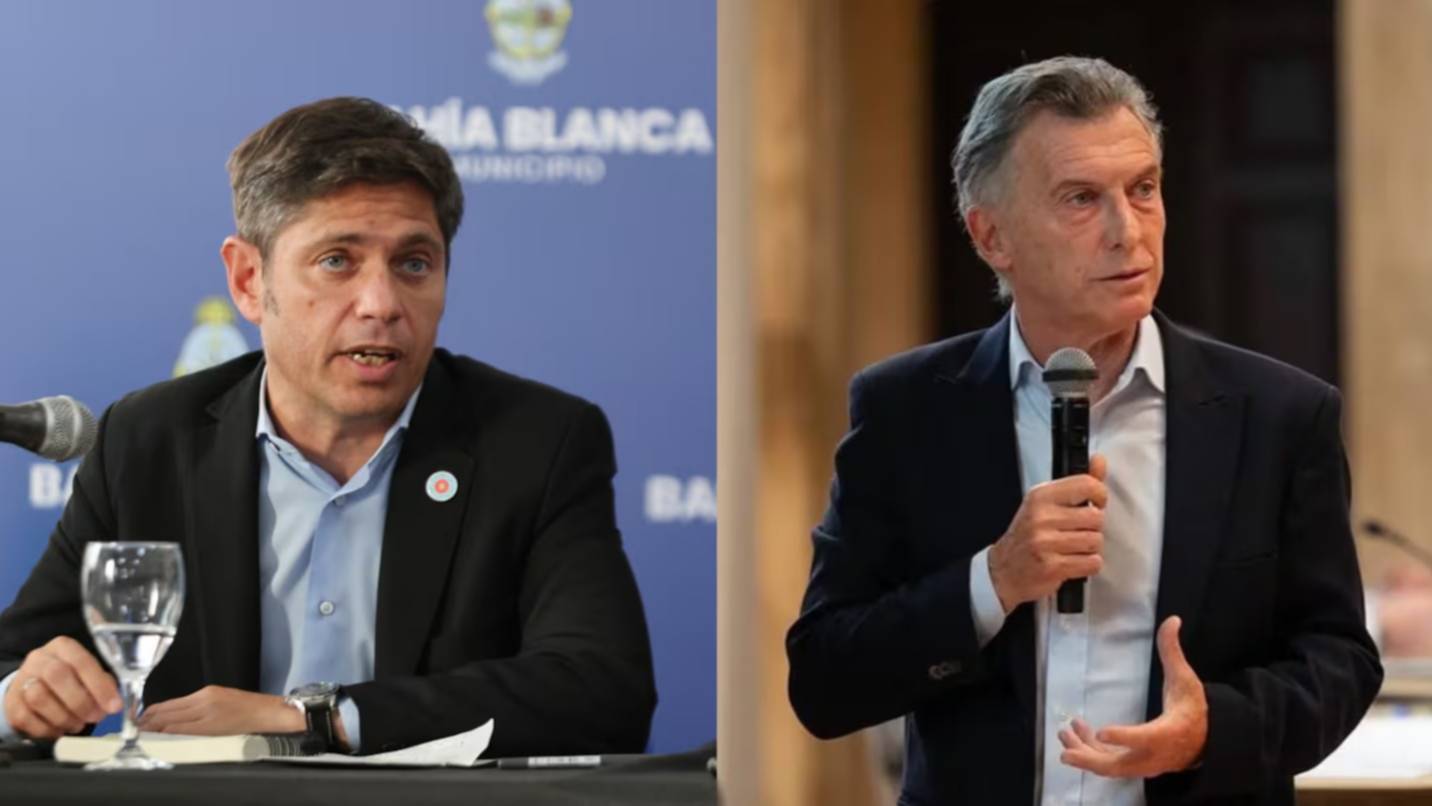 Kicillof, Macri y Pareja, juntos en la cena de bienvenida de Expoagro