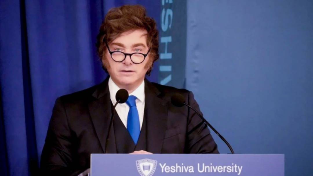 Argentina Week: Milei calificó a Rocca y a Madanes Quintanilla como "empresarios prebendarios"