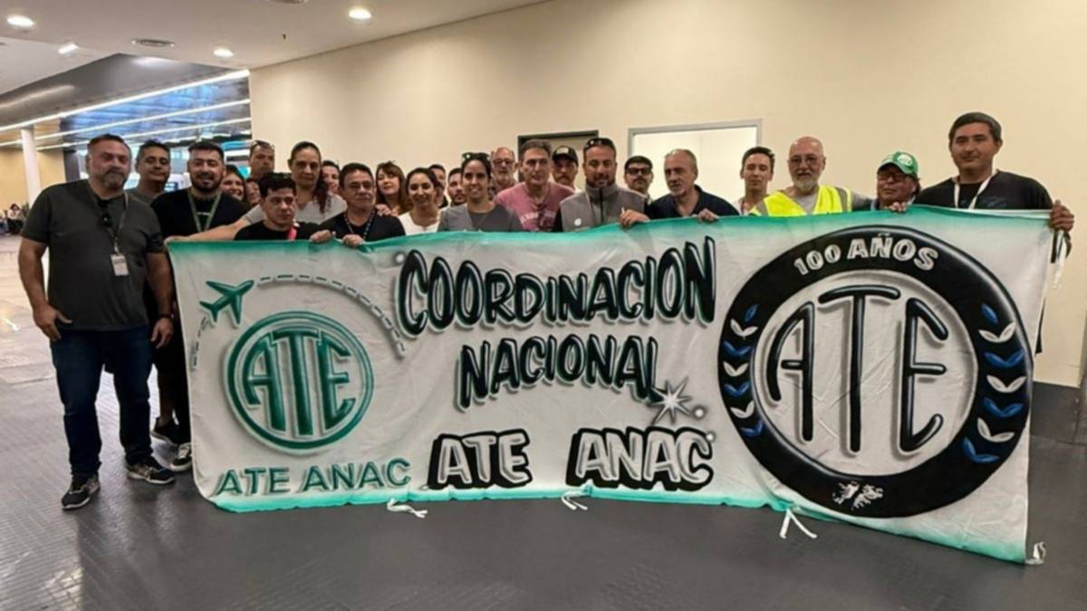 ATE anunció un paro en todos los aeropuertos del país entre el 18 y el 24 de marzo