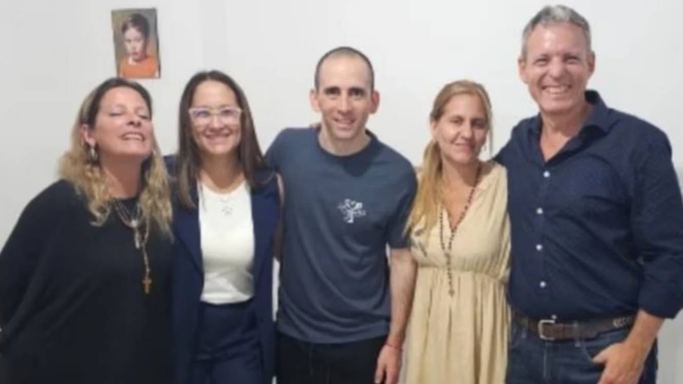 El gendarme Nahuel Gallo se reunió con familiares de Germán Giuliani, el argentino que sigue preso en Venezuela