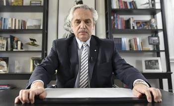 Alberto Fernández habló de la famosa foto de Messi con Donald Trump 