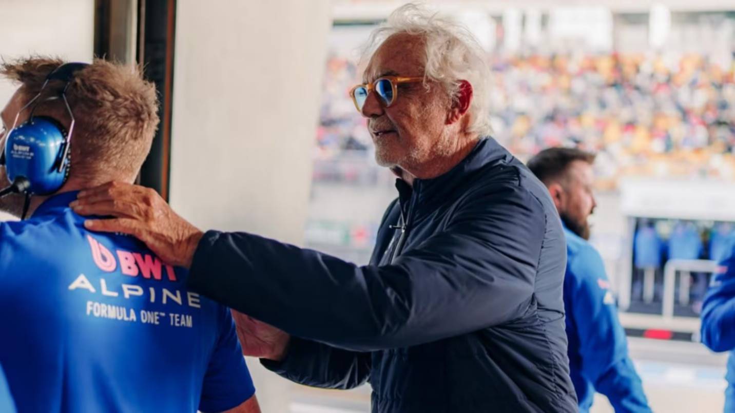 Briatore fijó el objetivo para Franco Colapinto y Pierre Gasly en el GP de China: "No estamos satisfechos"