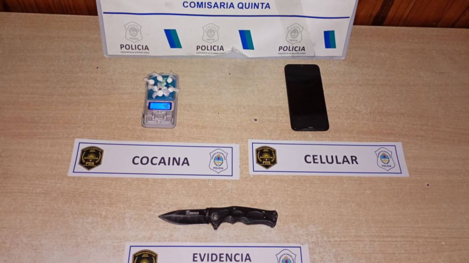 Operativo en dos viviendas bahienses: se secuestró cocaína y hay tres personas detenidas