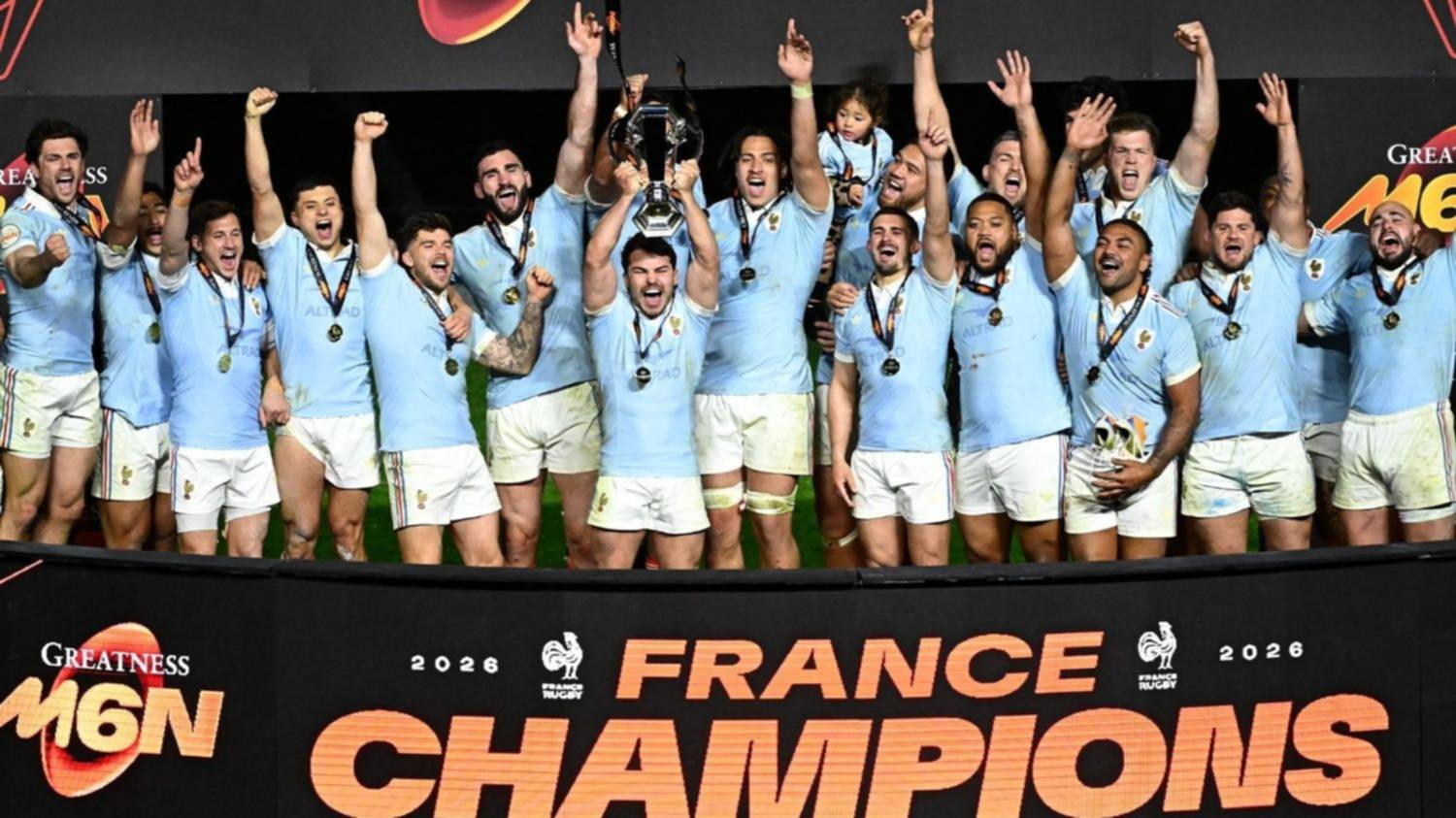 Francia bicampeón del Seis Naciones: éxito ante Inglaterra 48-46 en la última jugada