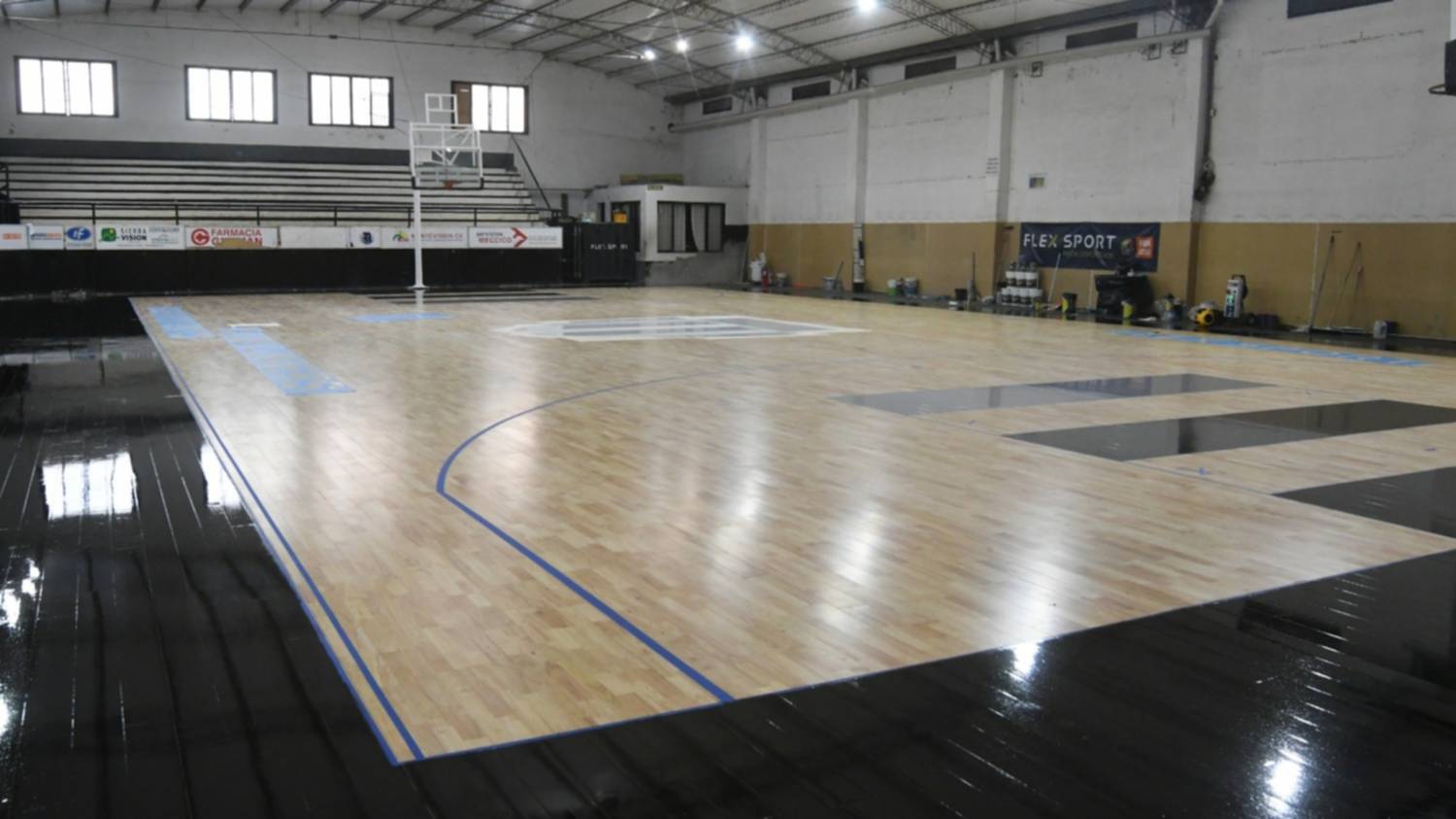 Renovadas: algunas canchas tienen el final de obra y en otras continúan los trabajos