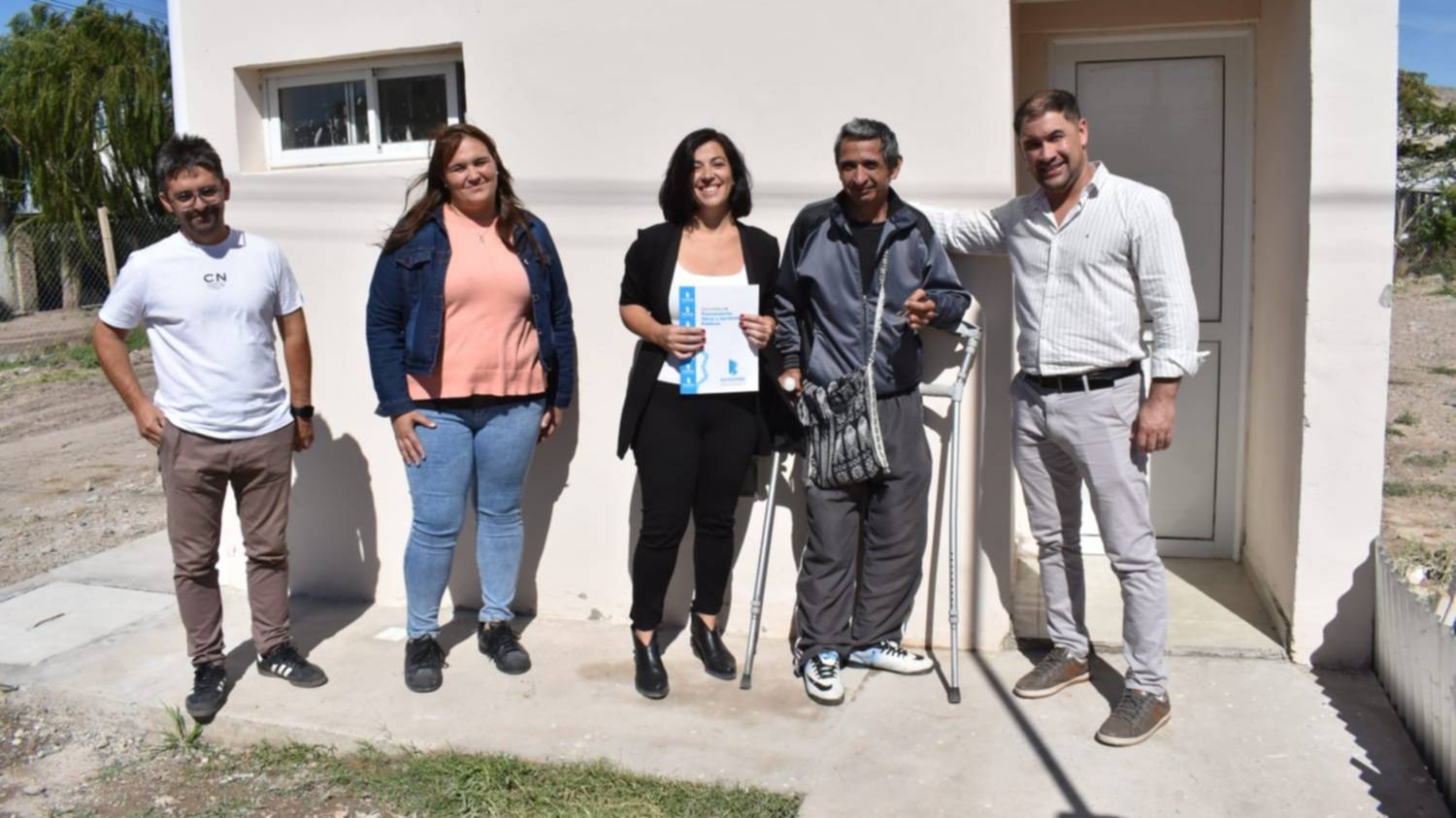 Última entrega del barrio 53 viviendas en Carmen de Patagones