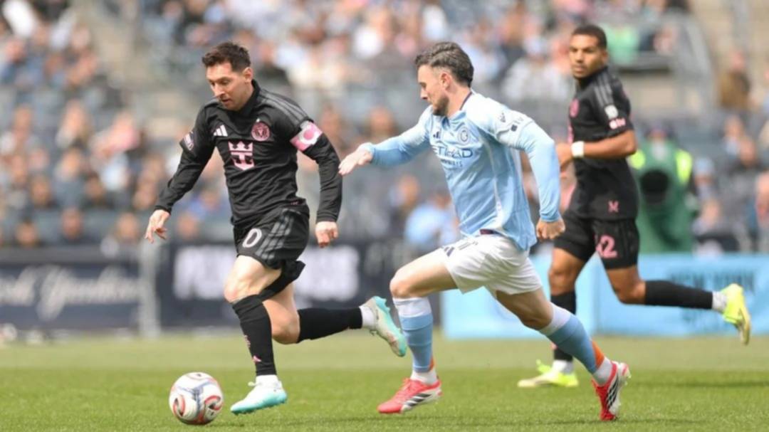 Con gol de Messi, el Inter Miami le ganó un intenso encuentro al New York City
