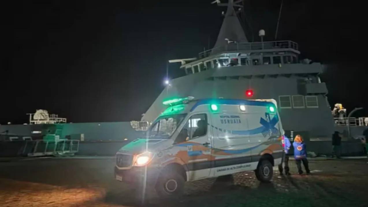 Falleció un turista estadounidense mientras viajaba a bordo de un crucero en Tierra del Fuego