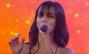 Milagros Sayen, la bahiense que la rompe en "Bienvenidos a ganar"