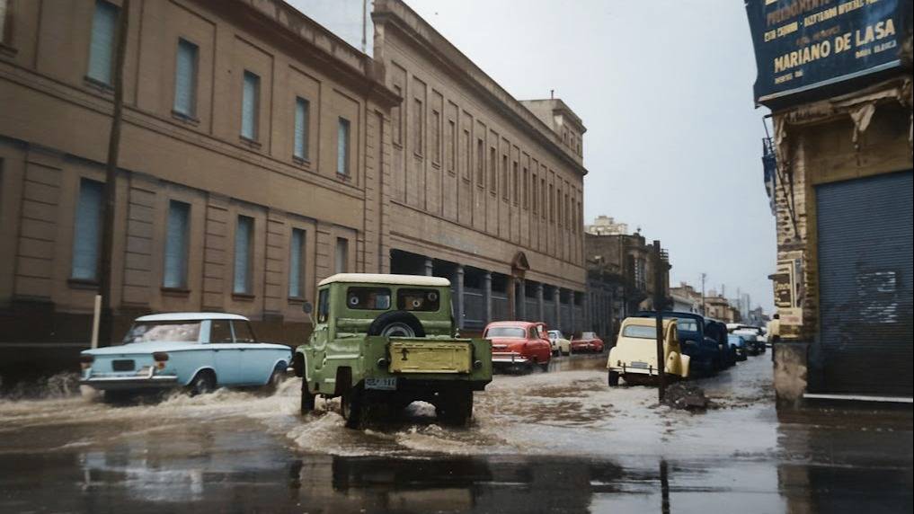 Llueve, que no es poco