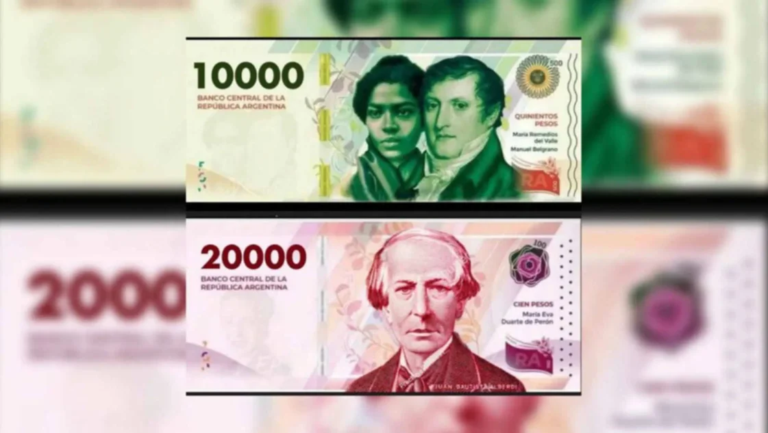 El nuevo billete de $10.000 comenzará a circular en mayo y el de $20.000 a fin de año El nuevo billete de $10.000 comenzará a circular en mayo y el de $20.000 a fin de año