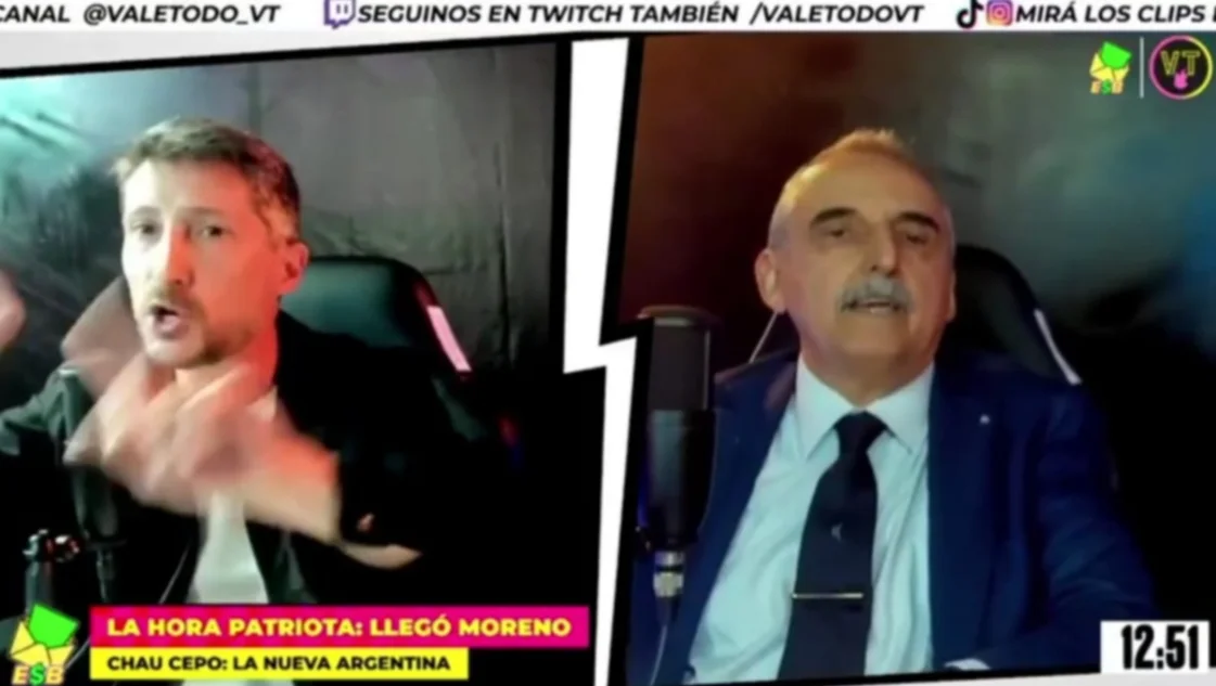 Moreno discutió con Letcher y admitió que estuvo en un yate con Eurnekián en Roma Moreno discutió con Letcher y admitió que estuvo en un yate con Eurnekián en Roma