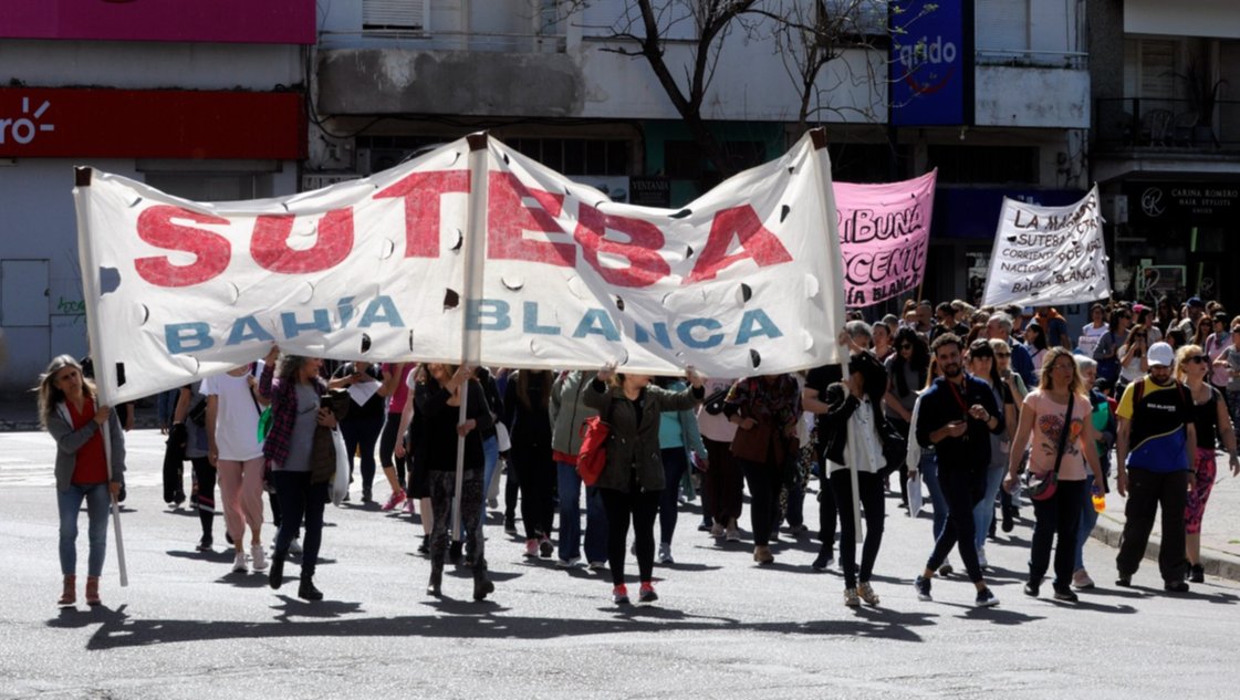 Por el Día del Trabajador, el Suteba bahiense convoca a otra jornada de protesta Por el Día del Trabajador, el Suteba bahiense convoca a otra jornada de protesta