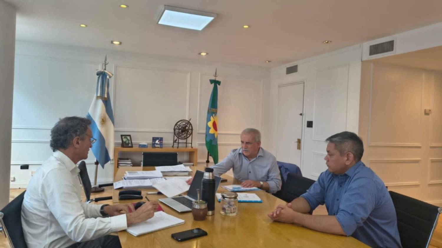 Patagones: el intendente presentó en La Plata el proyecto para la obra de acceso oeste