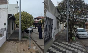 Reclamos por la instalación de postes en el medio de las veredas