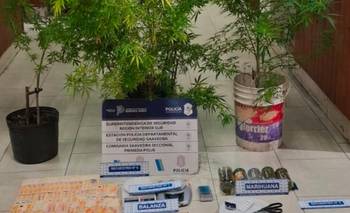 Allanaron una vivienda por un caso de amenazas y encontraron drogas