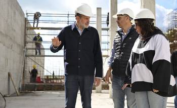 Dos cisternas y un acueducto: avanza una obra clave para el sistema hídrico de la ciudad