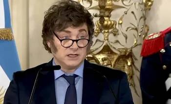 Milei volvió a cargar contra el periodismo: "La Argentina está mucho mejor que en 2023"