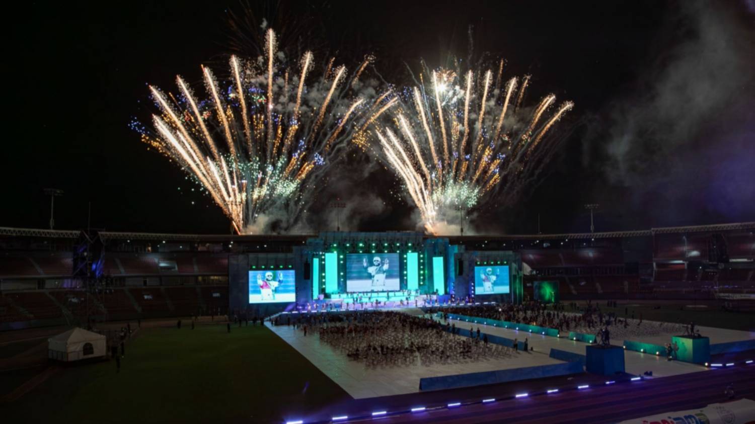 Tradición, deporte y espectáculo: se inauguraron los Suramericanos de la Juventud