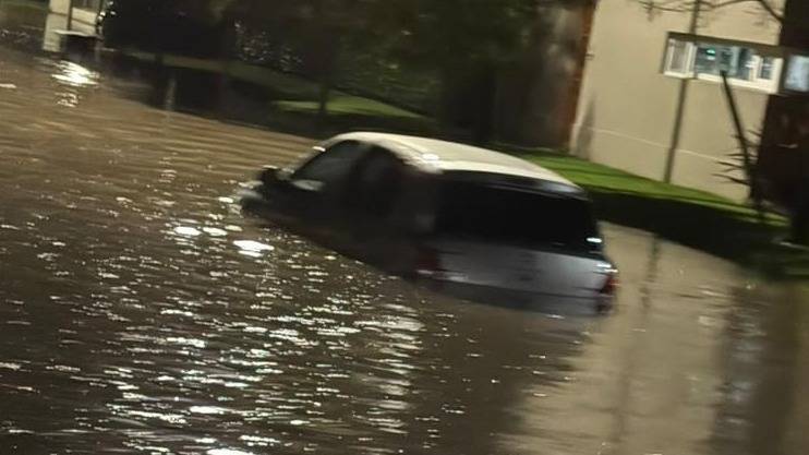 Inundaciones en Coronel Suárez: llovieron 90 milímetros en pocos minutos