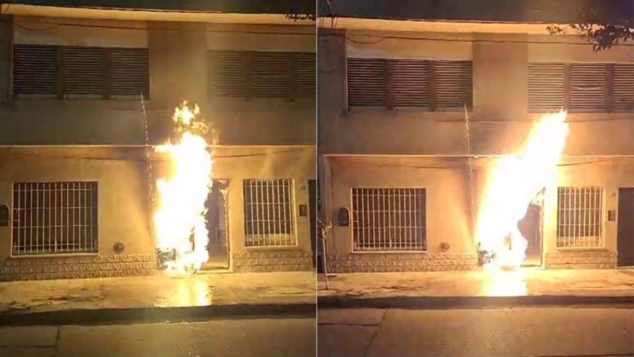 Tras el incendio de una casa en el macrocentro, Camuzzi alertó sobre robos de flexibles en Bahía Blanca