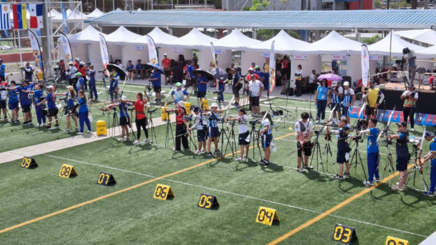 Buen inicio de Chorvat y la Selección de tiro con arco en los Suramericanos de la Juventud