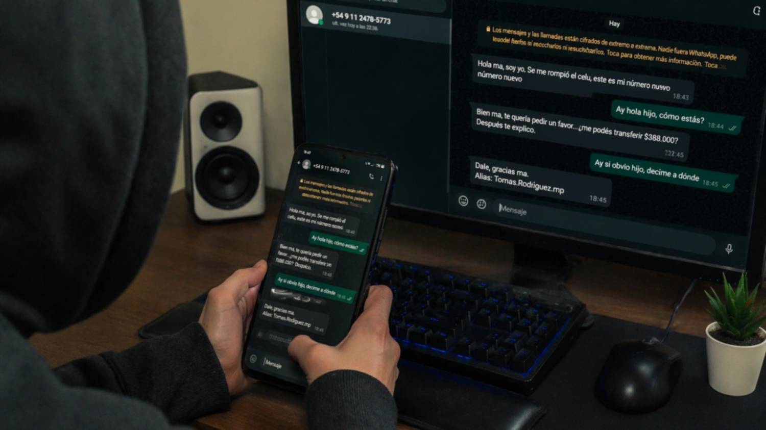 Indignante: se hicieron pasar por su hijo fallecido para intentar estafarlo