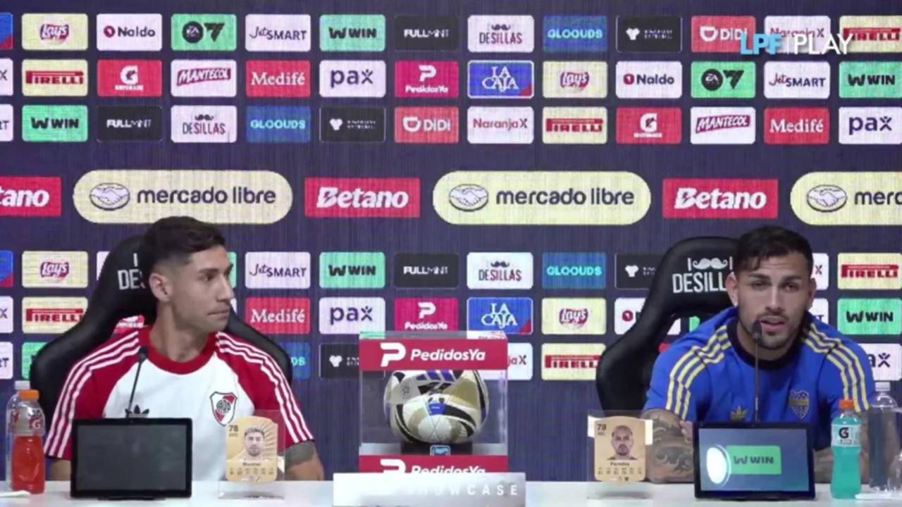 Paredes y Montiel palpitaron el Superclásico: “Es un partido que todos quieren jugar”