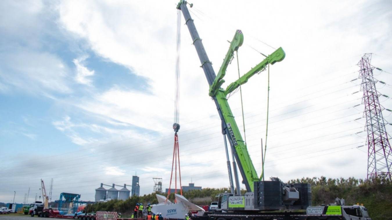 Una carga para Vaca Muerta llegó a Quequén y no a Bahía Blanca  por una cuestión de metros