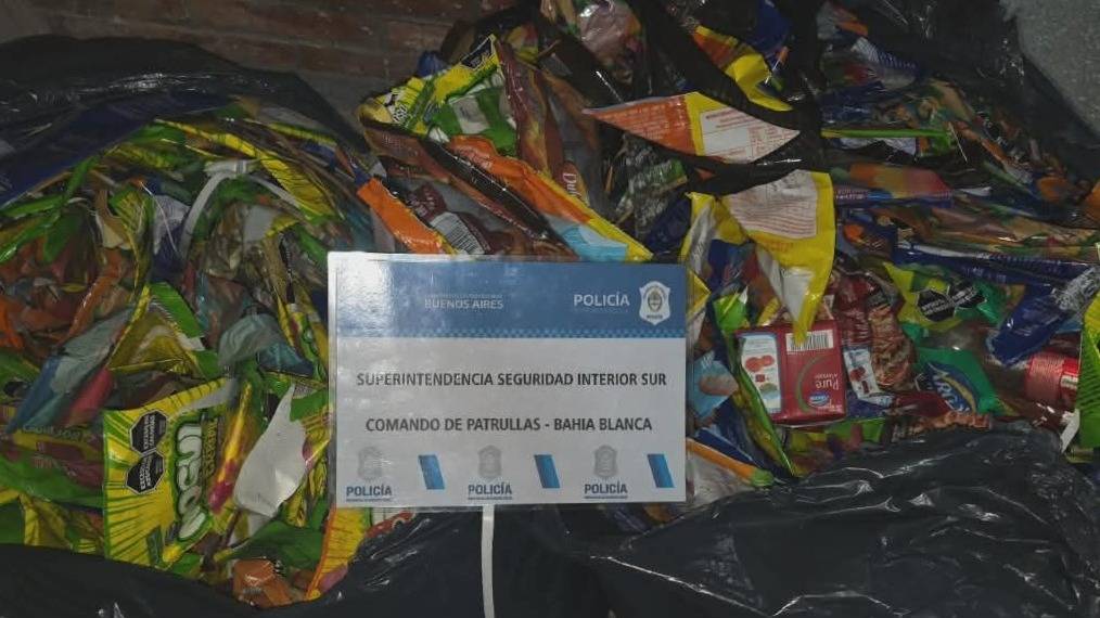 Aprehendido por sustraer mercadería del depósito de una distribuidora