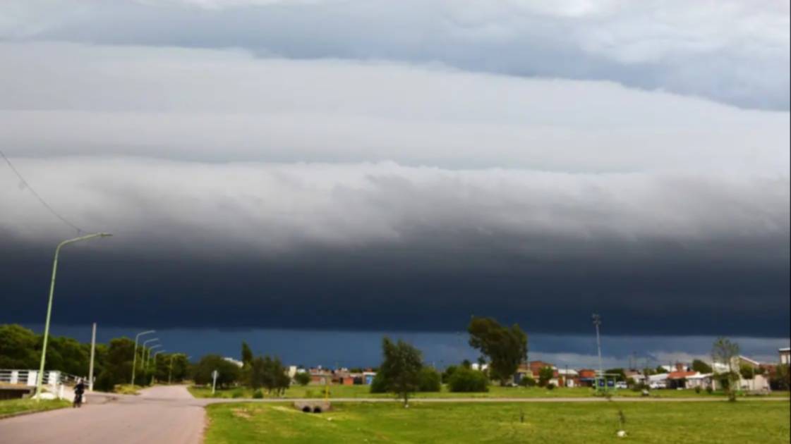 Rige una alerta amarilla por tormentas para la tarde y noche en Bahía Blanca