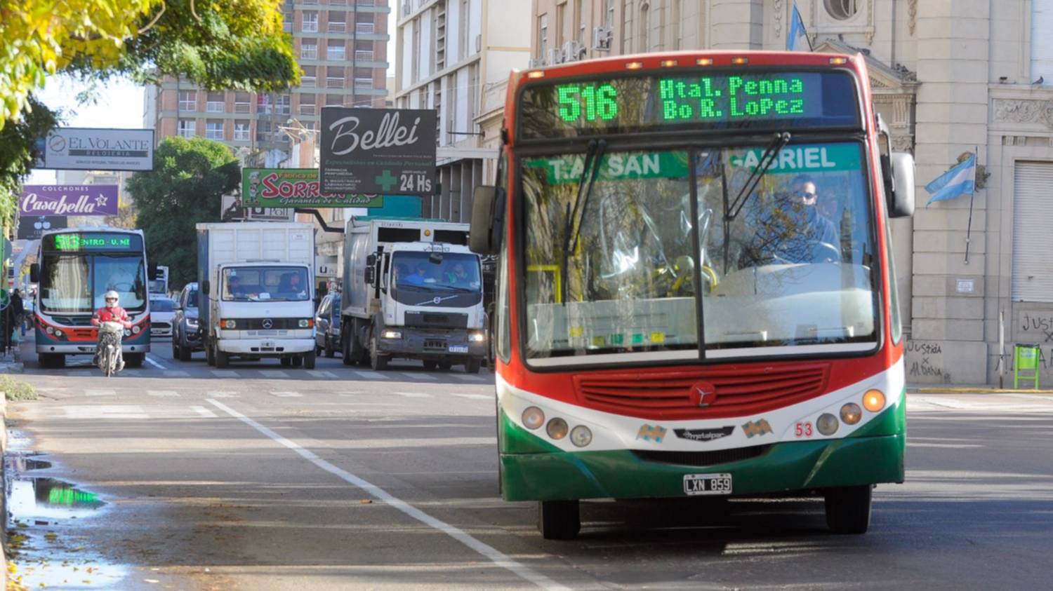 Crisis en el transporte público: hoy comienza la restricción de circulación