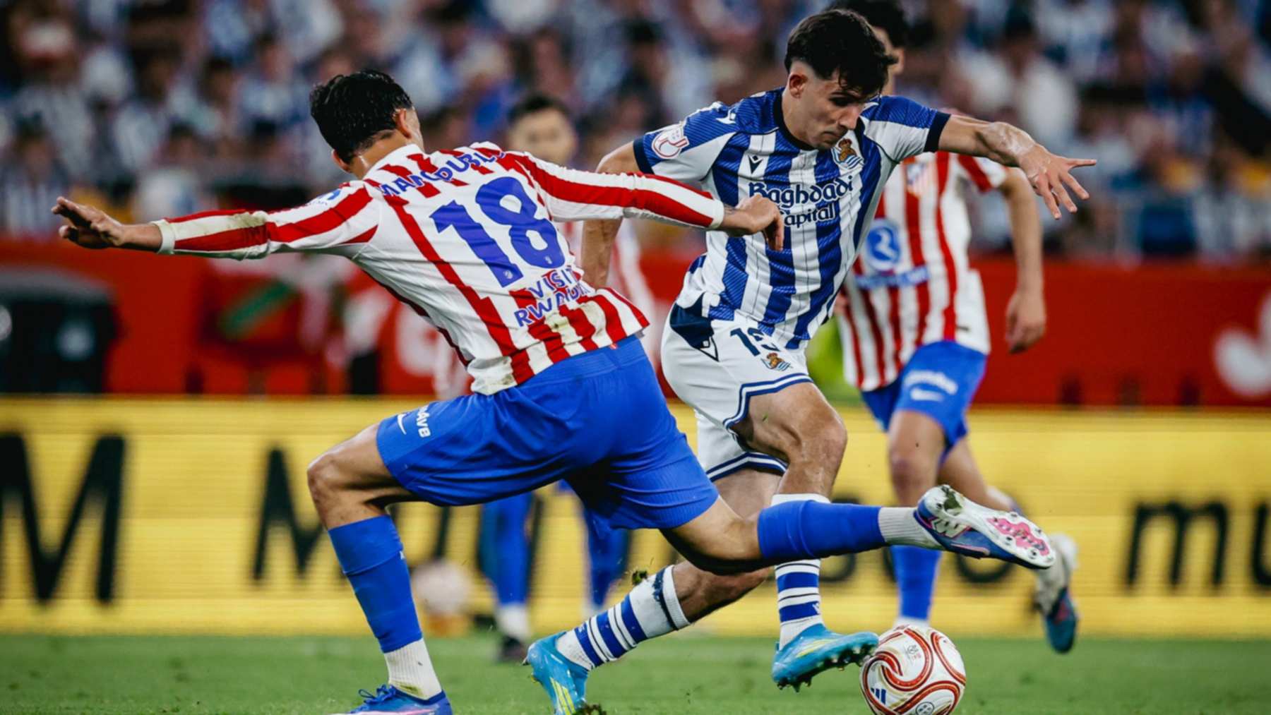 Copa del Rey: Simeone volvió a perder otra final, esta vez ante Real Sociedad