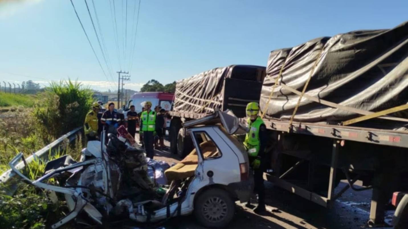 Drama en Brasil: una argentina y su hijo de 19 años murieron en un choque frontal con un camión