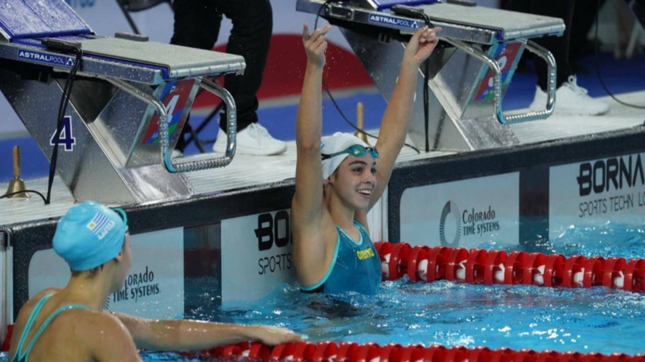 La impresionante cosecha de la natación argentina en los Juegos Suramericanos de la Juventud