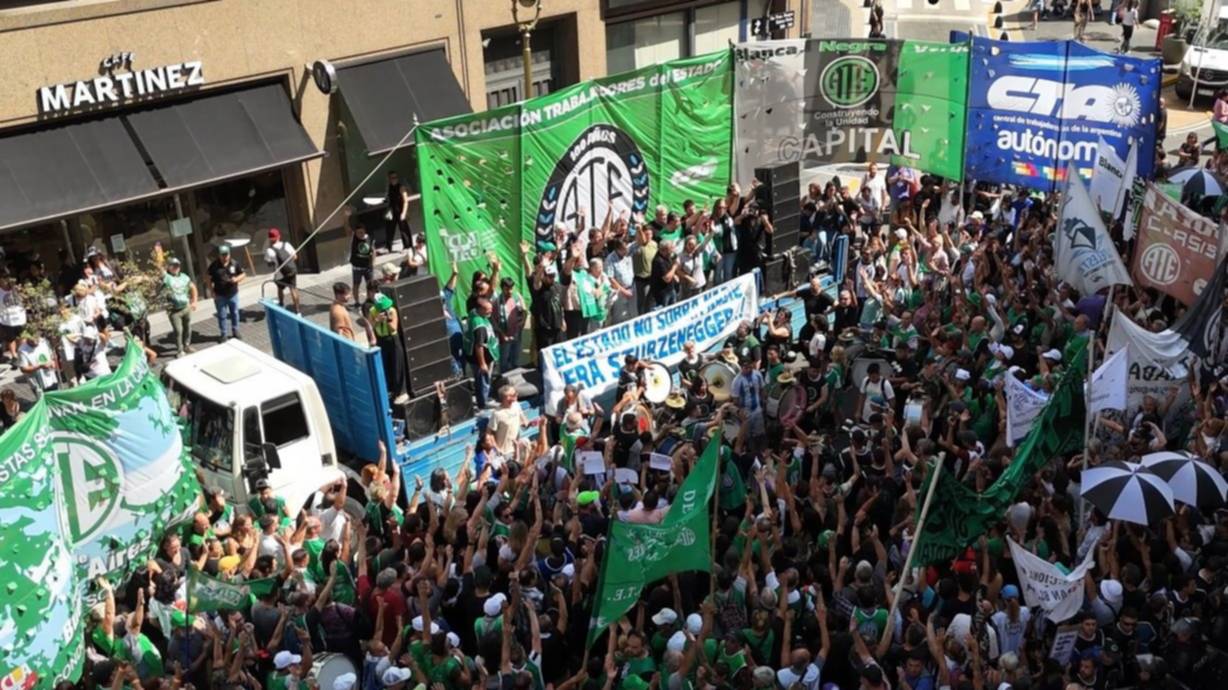 Paro nacional de ATE: protestas en aeropuertos y fuerte impacto en servicios públicos