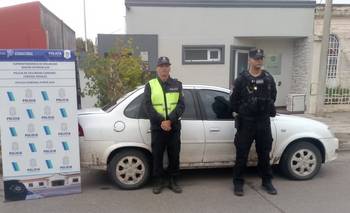 Robó un auto, intentó huir y fue detenido tras una persecución policial