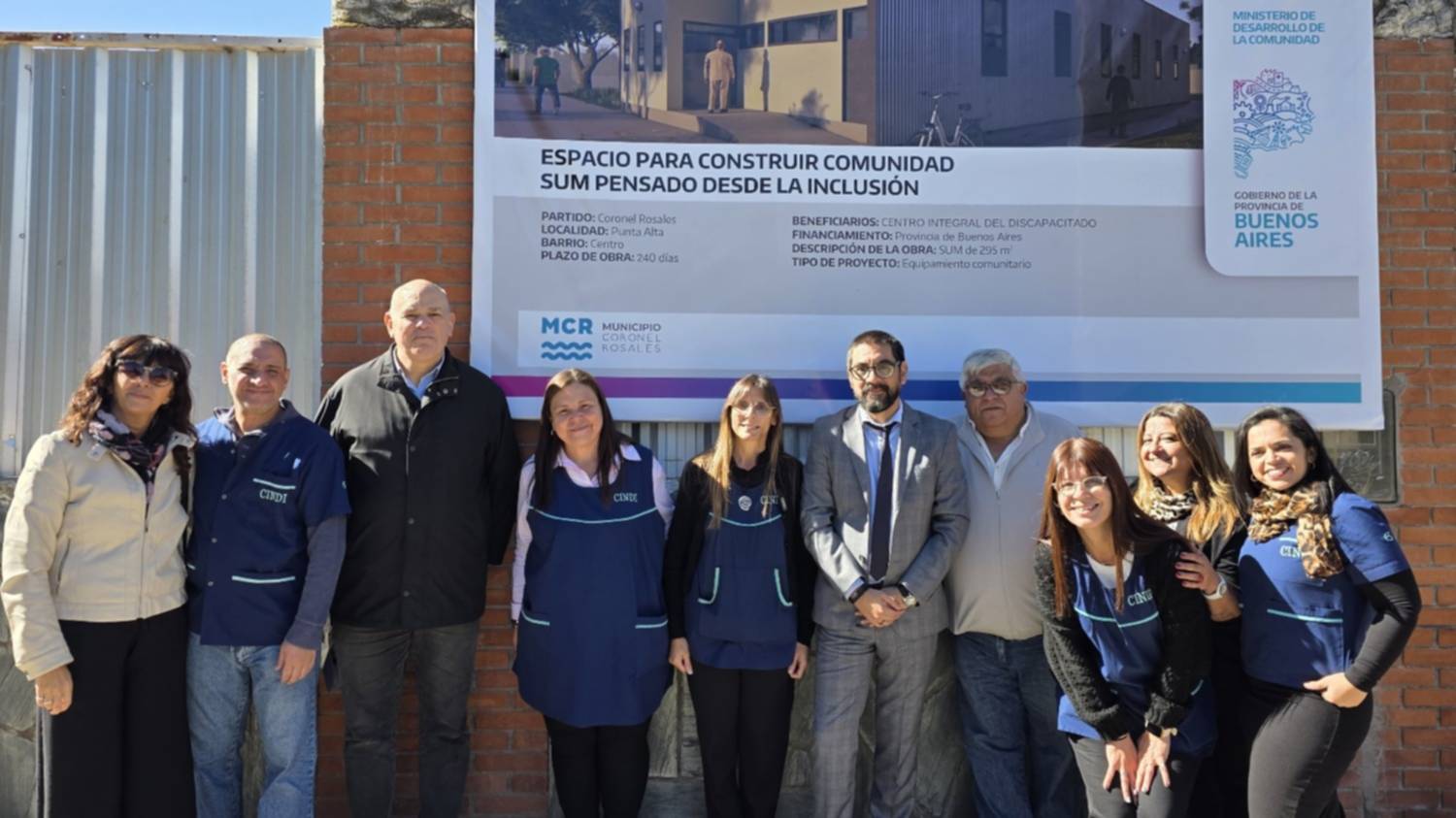 Unos 600 millones de pesos para cumplir un nuevo proyecto de CINDI