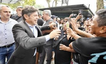 Kicillof estrenó la presidencia del PJ bonaerense en medio del fuego amigo de La Cámpora