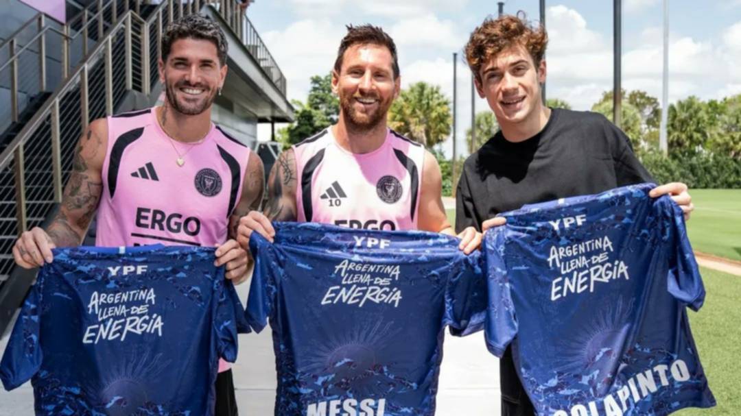 ¡Se dio el encuentro! Messi, Colapinto y De Paul juntos en Miami