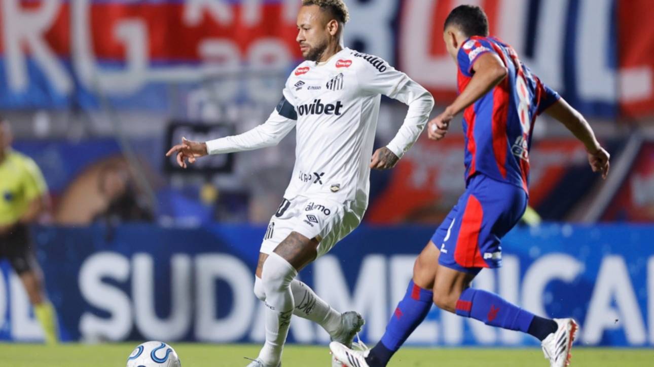 San Lorenzo empató ante el Santos de Neymar: 1 a 1 en el Nuevo Gasómetro