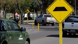 Un candidato a intendente propone eliminar los lomos de burro