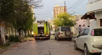 Una casa se incendió en la madrugada: "Gracias a Dios nos despertamos"
