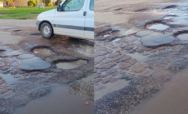 Vecinos del barrio Rucci reclaman por el mal estado de las calles - La ...