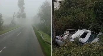 Una familia argentina sufrió un trágico accidente al regresar de Chile: al menos un fallecido